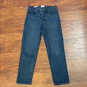 Women’s Universal Thread mid rise button fly 80s slim